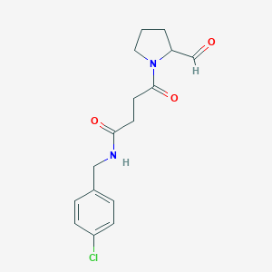 1-Pyrrolidinebutanamide,N-[(4-chlorophenyl)methyl]-2-formyl-g-oxo-,(S)ͼƬ