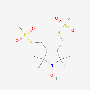 Trans-3,4-Bis[[(methylsulfonyl)thio]methyl]-2,2,5,5-tetramethylpyrrolidin-1-yloxyl RadicalͼƬ