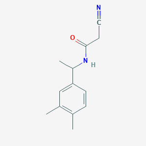 2-Cyano-N-[1-(3,4-dimethylphenyl)ethyl]acetamideͼƬ