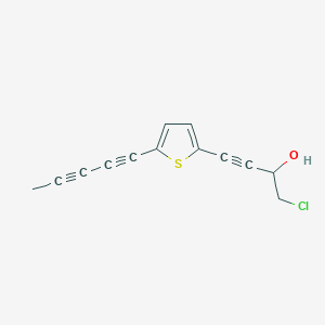 2-(4-Chloro-3-hydroxy-1-butynyl)-5-(1,3-pentadiynyl)thiophene图片