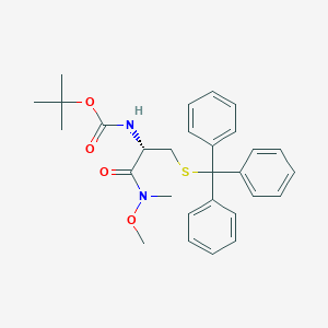 N-Boc-S-tritylcystein-N-methoxy-N-methylamideͼƬ