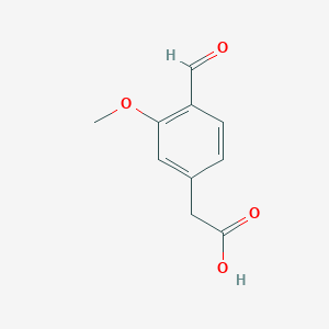 (4-Formyl-3-methoxyphenyl)acetic acidͼƬ