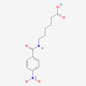 6-[(4-nitrophenyl)formamido]hexanoic acidͼƬ