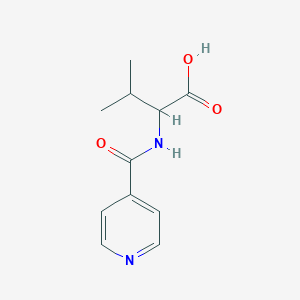 3-methyl-2-(pyridin-4-ylformamido)butanoic acidͼƬ