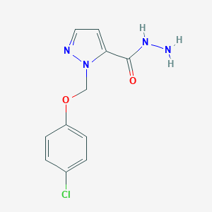 2-(4-Chloro-phenoxymethyl)-2 H-pyrazole-3-carboxylic acid hydrazideͼƬ