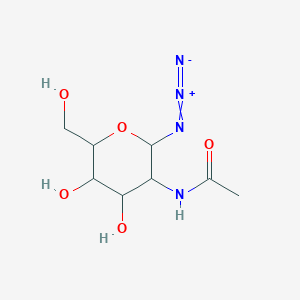 N-(2-azido-4,5-dihydroxy-6-(hydroxymethyl)tetrahydro-2H-pyran-3-yl)acetamideͼƬ