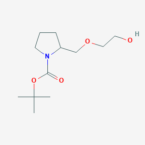 2-(2-Hydroxy-ethoxymethyl)-pyrrolidine-1-carboxylic acid tert-butyl esterͼƬ