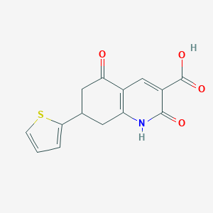 2,5-Dioxo-7-(2-thienyl)-1,6,7,8-tetrahydroquinoline-3-carboxylic acidͼƬ