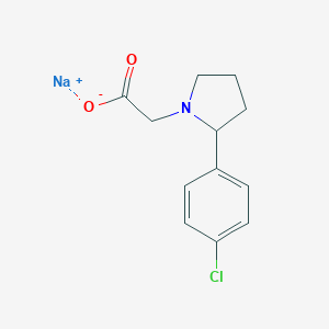 [2-(4-chlorophenyl)pyrrolidin-1-yl]acetic acid sodium saltͼƬ