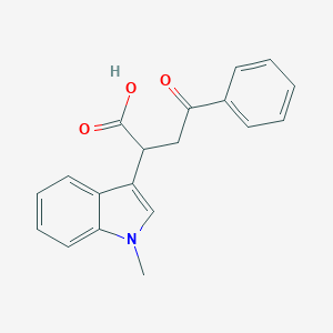 2-(1-Methylindol-3-yl)-4-oxo-4-phenylbutanoic acidͼƬ