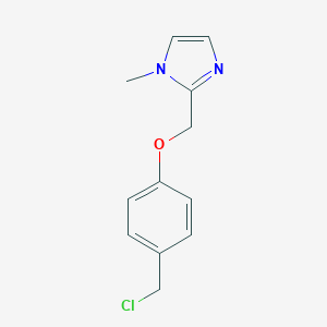 2-[4-(chloromethyl)phenoxymethyl]-1-methyl-1H-imidazoleͼƬ