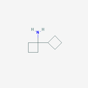 1-cyclobutylcyclobutan-1-amineͼƬ