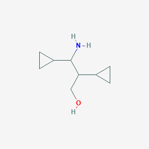 3-amino-2,3-dicyclopropylpropan-1-olͼƬ