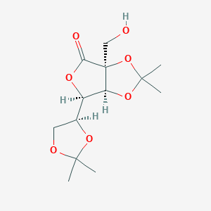 2C-Hydroxymethyl-2,3:5,6-di-O-isopropylidene-L-gulono-1,4-lactoneͼƬ