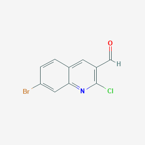 7-Bromo-2-chloroquinoline-3-carboxaldehydeͼƬ