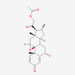 (6,9,11,16)-21-(Acetyloxy)-9,11-epoxy-6-fluoro-16-methyl-pregna-1,4-diene-3,20-dioneͼƬ