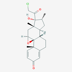 17-Hydroxy-21-chloro-9,11-epoxy-16-methylpregna-1,4-diene-3,20-dioneͼƬ