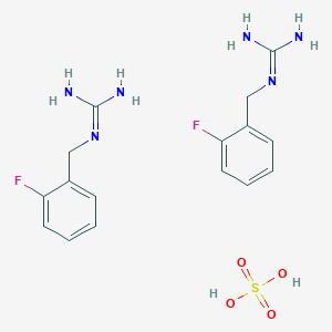 bis(1-[(2-fluorophenyl)methyl]guanidine) sulfuric acidͼƬ