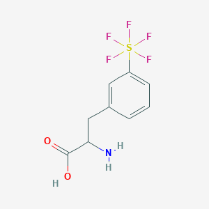 3-(Pentafluorosulfur)-DL-phenylalanineͼƬ