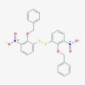 Bis(2-benzyloxy-3-nitrophenyl)disulfideͼƬ