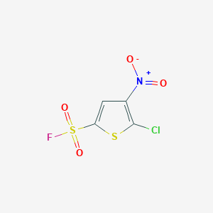 5-chloro-4-nitrothiophene-2-sulfonyl fluorideͼƬ