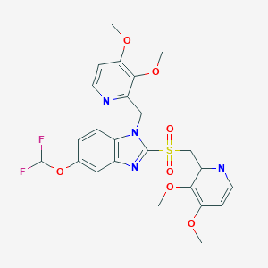 N-[(3,4-Dimethoxy-2-pyridinyl)methyl] Pantoprazole SulfoneͼƬ