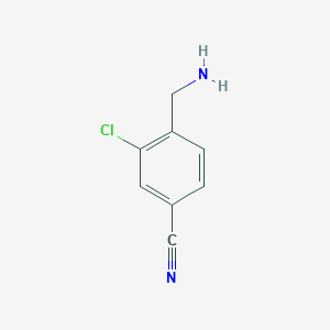 4-(Aminomethyl)-3-chlorobenzonitrileͼƬ