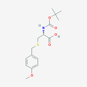 Boc-S-(4-甲氧基苄基)-L-半胱氨酸图片