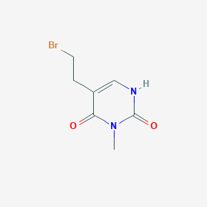 5-(2-bromoethyl)-3-methyl-2,4(1H,3H)-pyrimidinedioneͼƬ