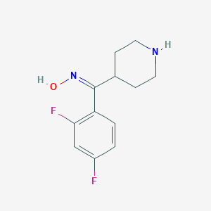 (Z)-4-(2,4-Difluorobenzoyl)piperidine OximeͼƬ