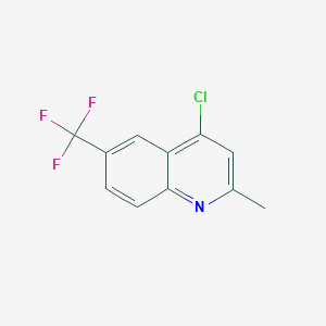 4-chloro-2-methyl-6-(trifluoromethyl)quinolineͼƬ