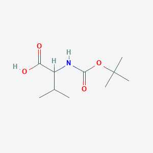 2-((叔丁氧羰基)氨基)-3-甲基丁酸图片