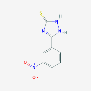 5-(3-nitrophenyl)-2,4-dihydro-3H-1,2,4-triazole-3-thioneͼƬ