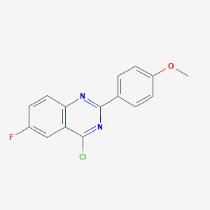 4-Chloro-6-fluoro-2-(4-methoxyphenyl)quinazolineͼƬ