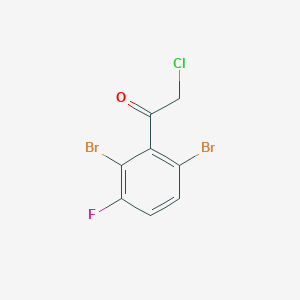 2',6'-Dibromo-3'-fluorophenacyl chlorideͼƬ