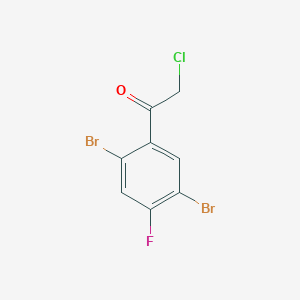 2',5'-Dibromo-4'-fluorophenacyl chlorideͼƬ