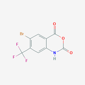 5-Bromo-4-(trifluoromethyl)isatoic anhydrideͼƬ