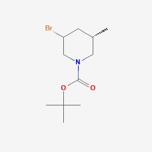 (5S)-tert-Butyl 3-bromo-5-methylpiperidine-1-carboxylateͼƬ