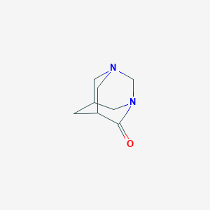 1,3-Diazatricyclo[3,3,1,1~3,7~]decan-6-oneͼƬ