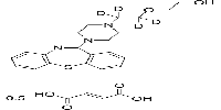 Quetiapine-d4 Hemifumarate图片