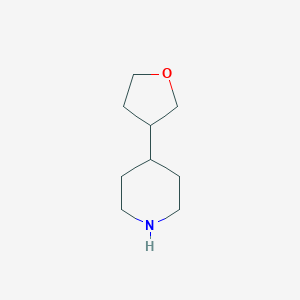 4-(Oxolan-3-yl)piperidine图片