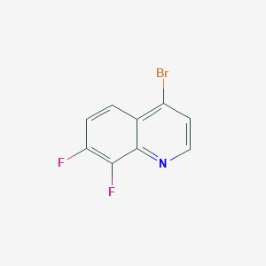 4-Bromo-7,8-difluoroquinoline图片