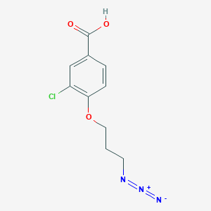 4-(3-Azidopropoxy)-3-chlorobenzoic acidͼƬ