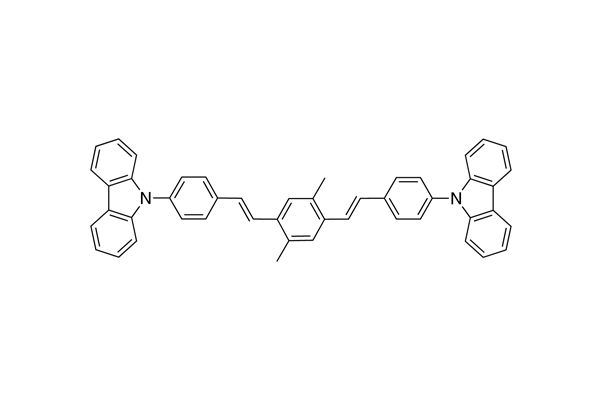 9,9'-(((1E,1'E)-(2,5-dimethyl-1,4-phenylene)bis(ethene-2,1-diyl))bis(4,1-phenylene))bis(9H-carbazole)ͼƬ