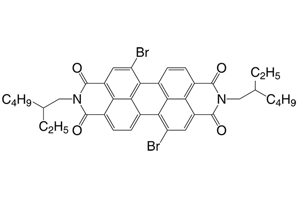 5,12-Dibromo-2,9-bis(2-ethylhexyl)anthra[2,1,9-def:6,5,10-d'e'f']-diisoquinoline-1,3,8,10(2H,9H)-tetraoneͼƬ