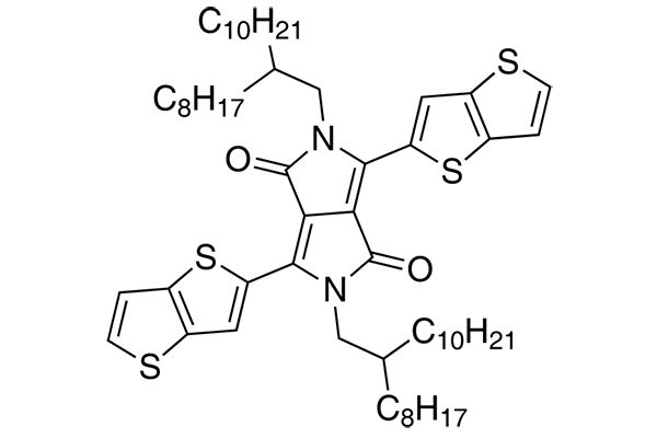 2,5-Bis(2-octyldodecyl)-3,6-bis(thieno[3,2-b]thiophen-2-yl)pyrrolo[3,4-c]pyrrole-1,4(2H,5H)-dioneͼƬ