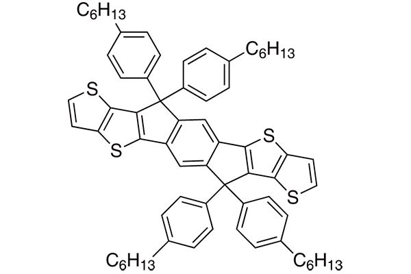 6,6,12,12-Tetrakis(4-hexylphenyl)-6,12-dihydrodithieno[2,3-d:2',3'-d']-s-indaceno[1,2-b:5,6-b']dithiopheneͼƬ