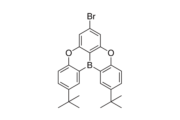 7-Bromo-2,12-di-tert-butyl-5,9-dioxa-13b-boranaphtho[3,2,1-de]anthracene图片