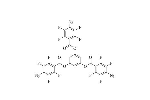 Benzene-1,3,5-triyl tris(4-azido-2,3,5,6-tetrauorobenzoate)ͼƬ