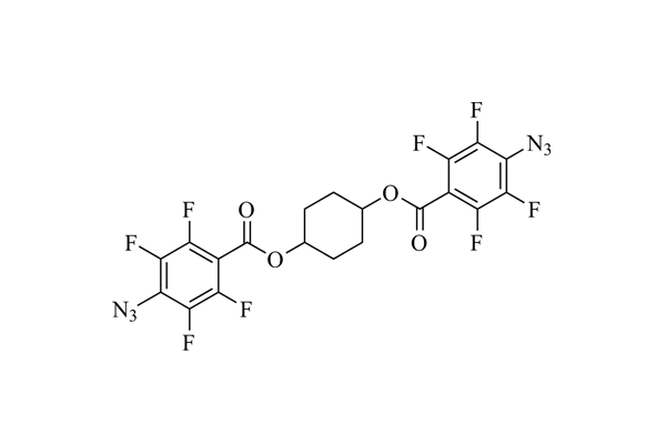 1,4-Cyclohexanediol bis(4-azido-2,3,5,6-tetrafluorobenzoate)ͼƬ